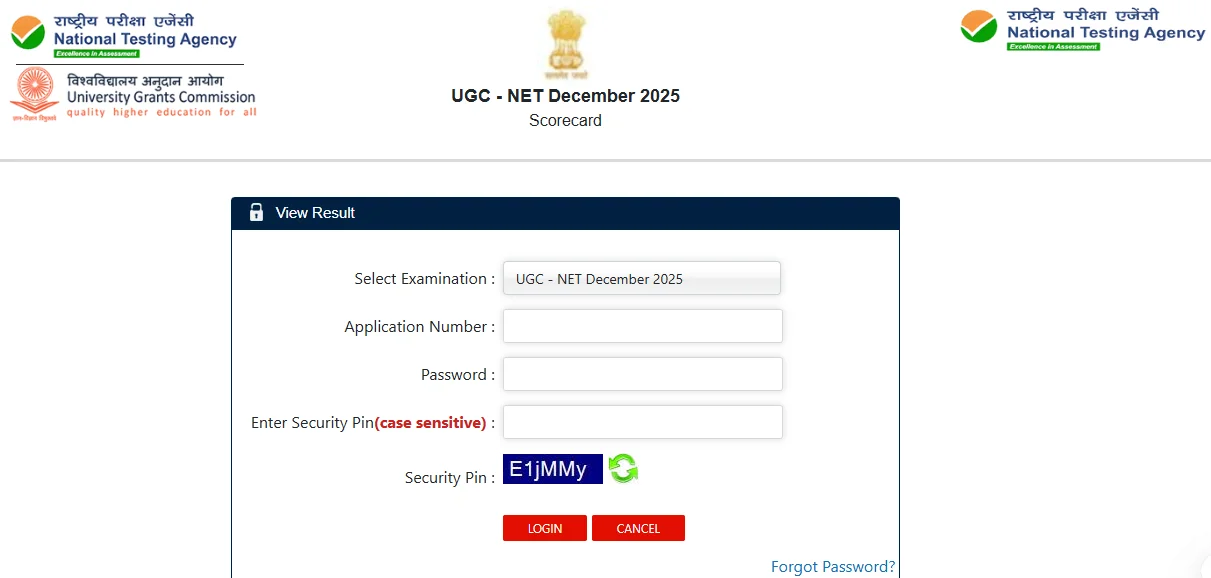 UGC NET Result December 2025-26 Out @ugcnet.nta.nic.in, Download Scorecard PDF_2.1