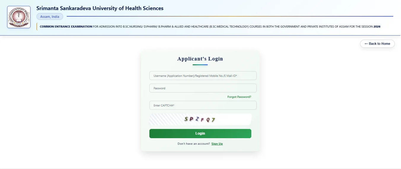 SSUHS BSc Nursing Admit Card 2026 Out, Direct Download Link