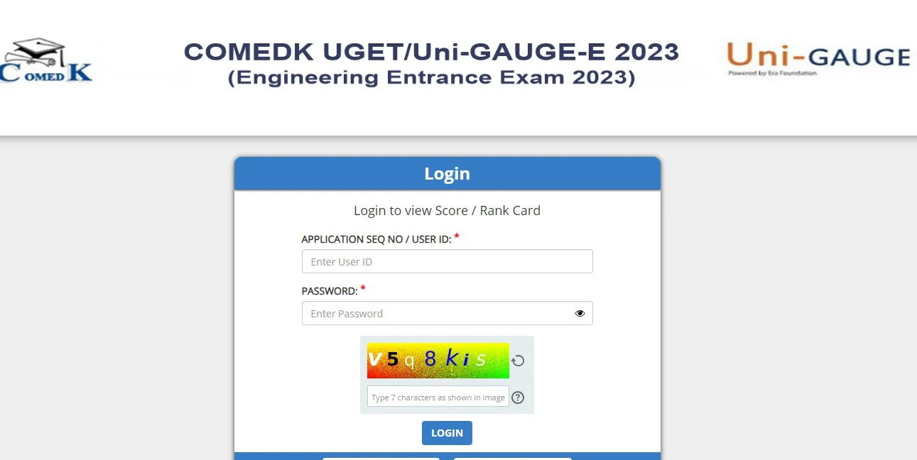 COMEDK Result 2023 Out, Download COMEDK UGET Scorecard Link -_2.1